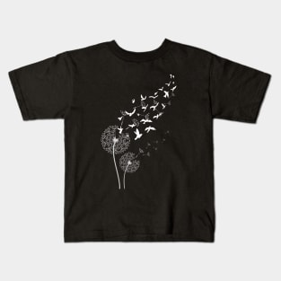 Dandelion Flock Kids T-Shirt